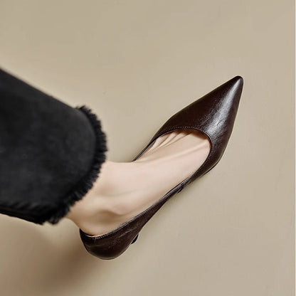 The Vionne – Genuine Leather Heels