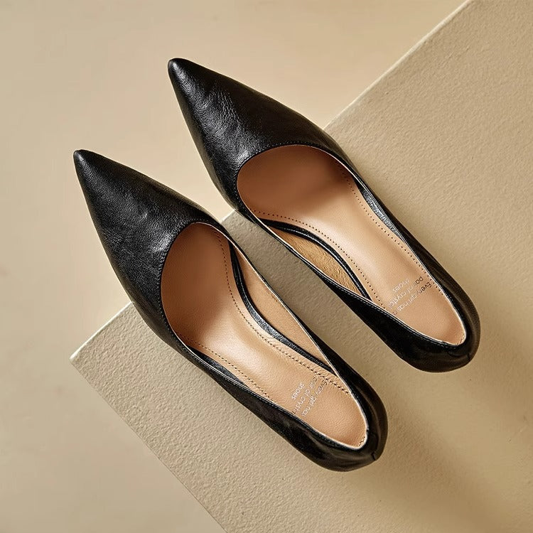 The Vionne – Genuine Leather Heels