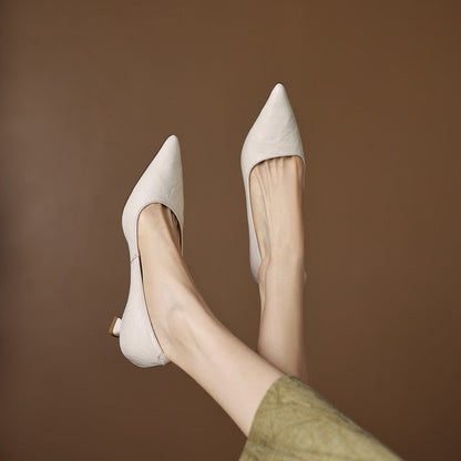 The Vionne – Genuine Leather Heels