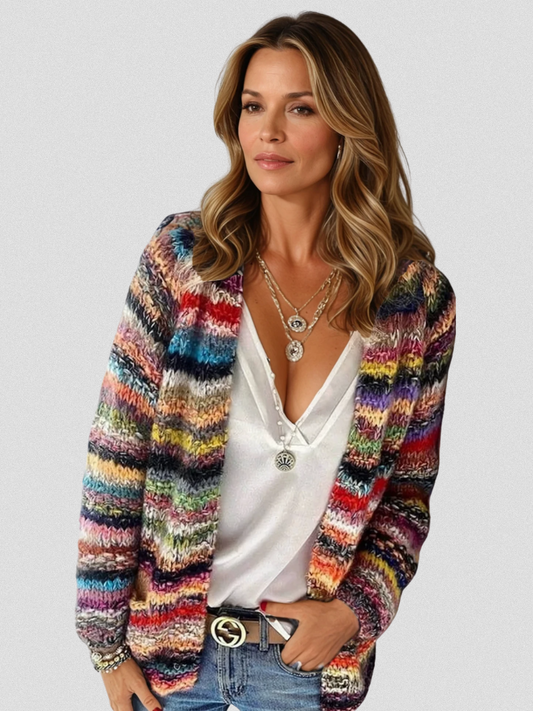 The Selvarie – Vibrant Layers Cardigan