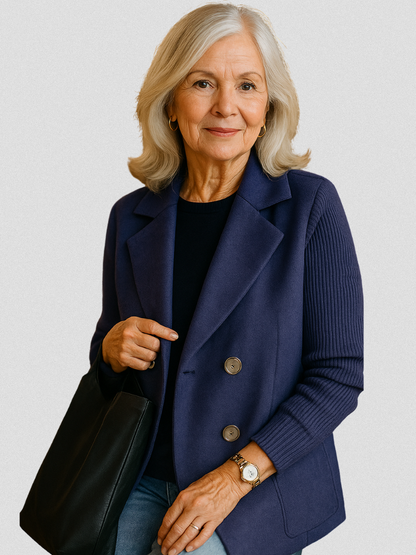 The Sovarienne – Soft Knit Blazer