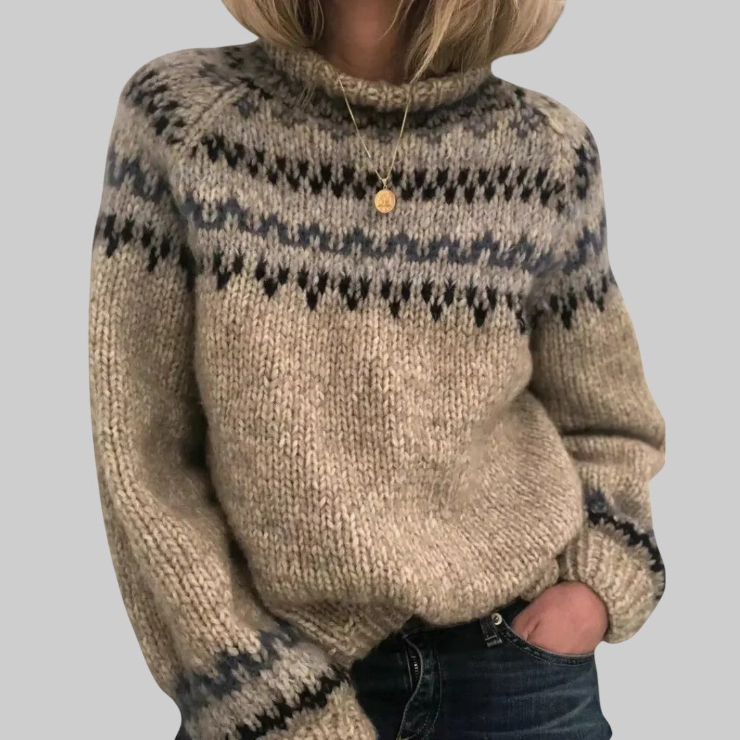 The Elmsvyr – Handcrafted Icelandic Heritage Jumper