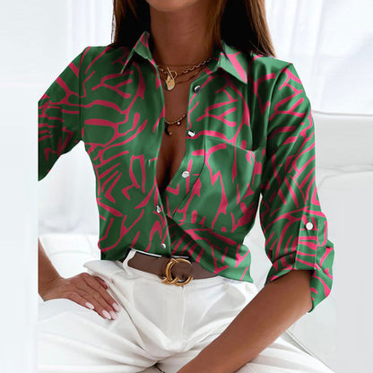 The Maelis – Classic Collared Blouse