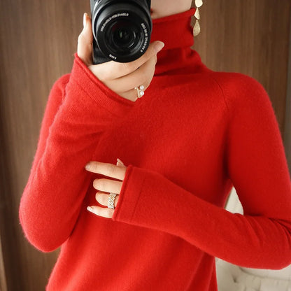 The Elvarine – Warm High-Stretch Turtleneck Knit