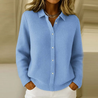 The Arvelyn – Buttoned Soft Knit Sweater