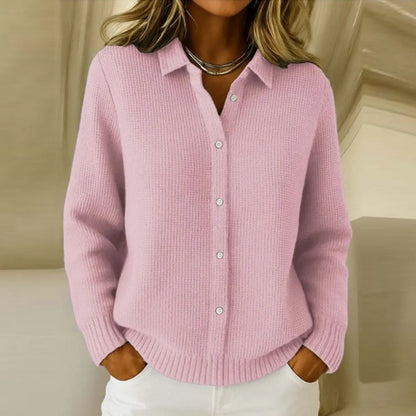 The Arvelyn – Buttoned Soft Knit Sweater
