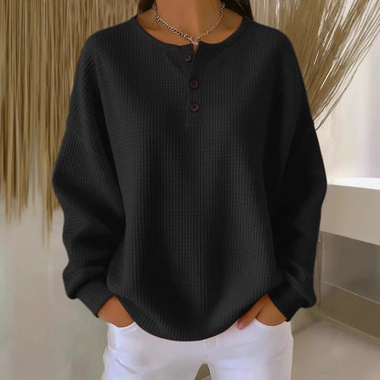 The Lirayne – Cozy Textured Knit Pullover