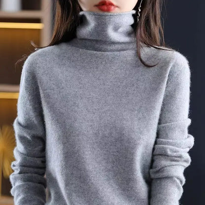 The Armelisse – Soft Pile-Collar Knit Sweater