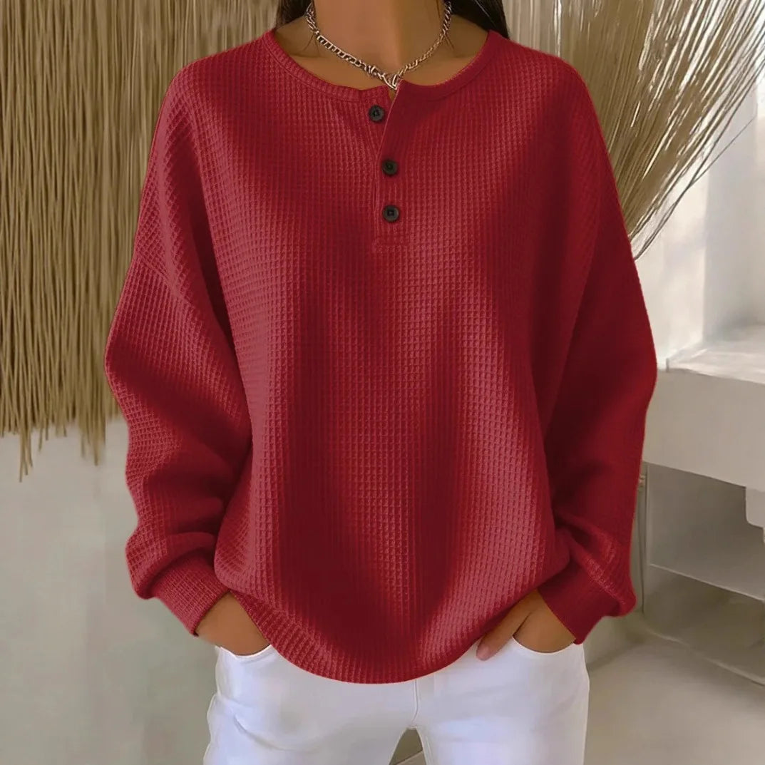 The Lirayne – Cozy Textured Knit Pullover