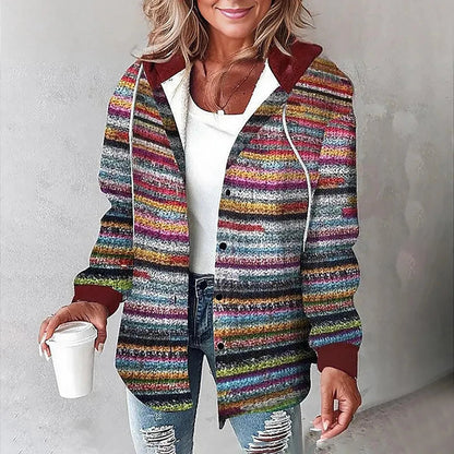 The Mavelline – Hooded Knit Cardigan