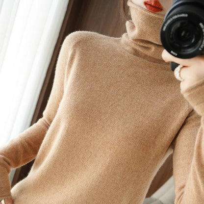 The Elvarine – Warm High-Stretch Turtleneck Knit