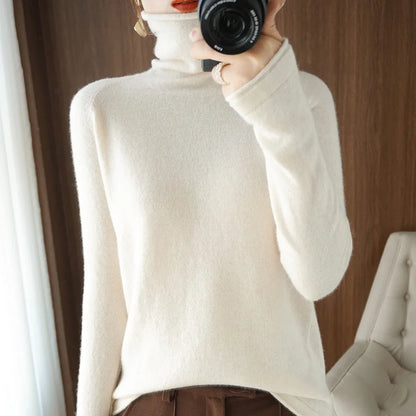 The Elvarine – Warm High-Stretch Turtleneck Knit
