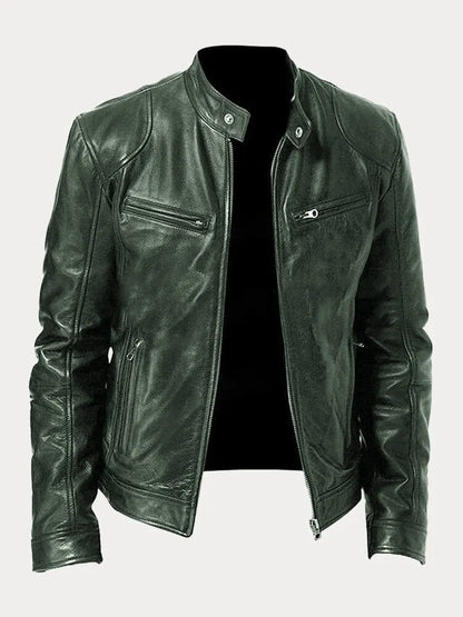 The Armandel – Classic Leather Jacket