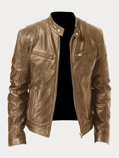 The Armandel – Classic Leather Jacket