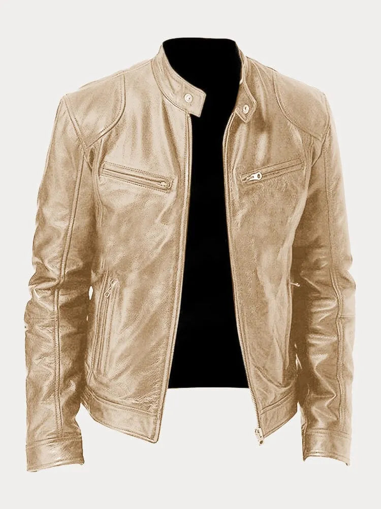The Armandel – Classic Leather Jacket