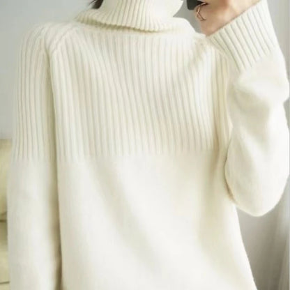 The Selvarine Knit – Soft Turtleneck Winter Sweater