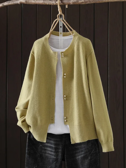 The Meralise – Pearl Button Cardigan