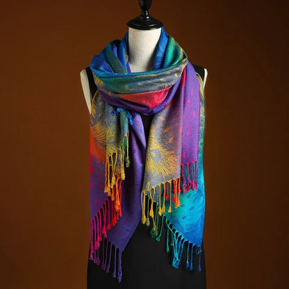 The Solavine – Gradient Cashmere Scarf