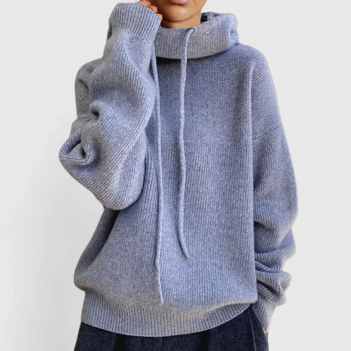 The Luviane – Cozy Knit Hoodie