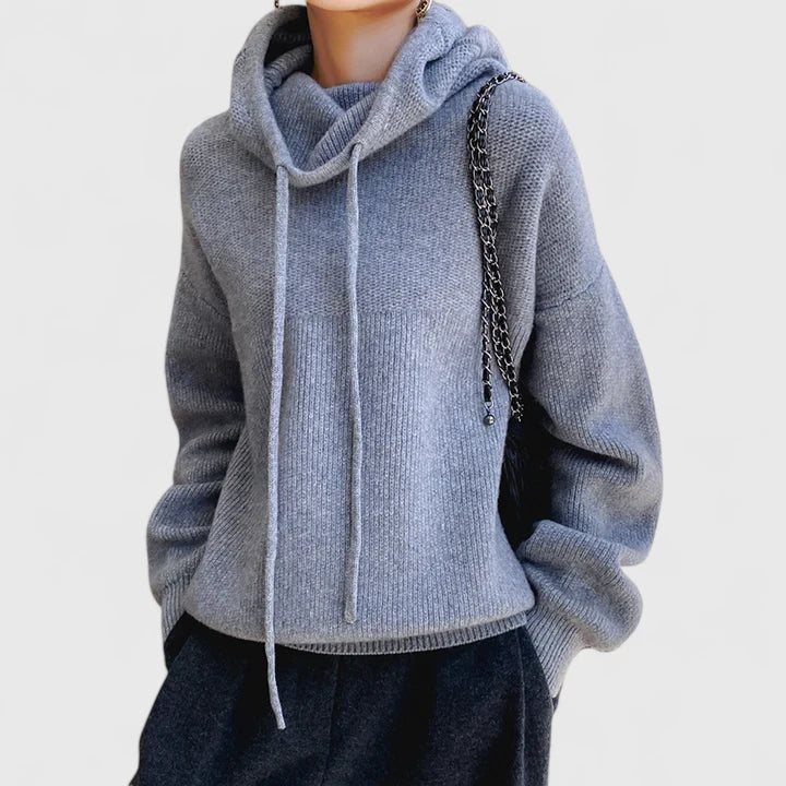 The Luviane – Cozy Knit Hoodie