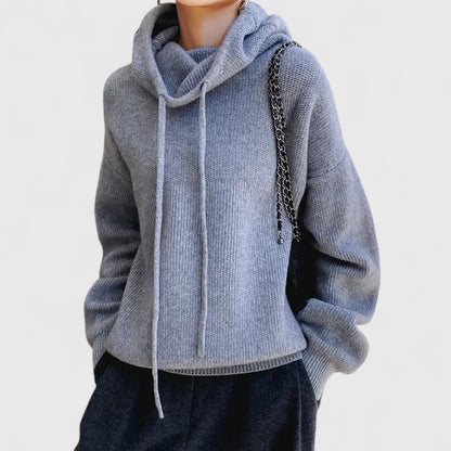 The Luviane – Cozy Knit Hoodie