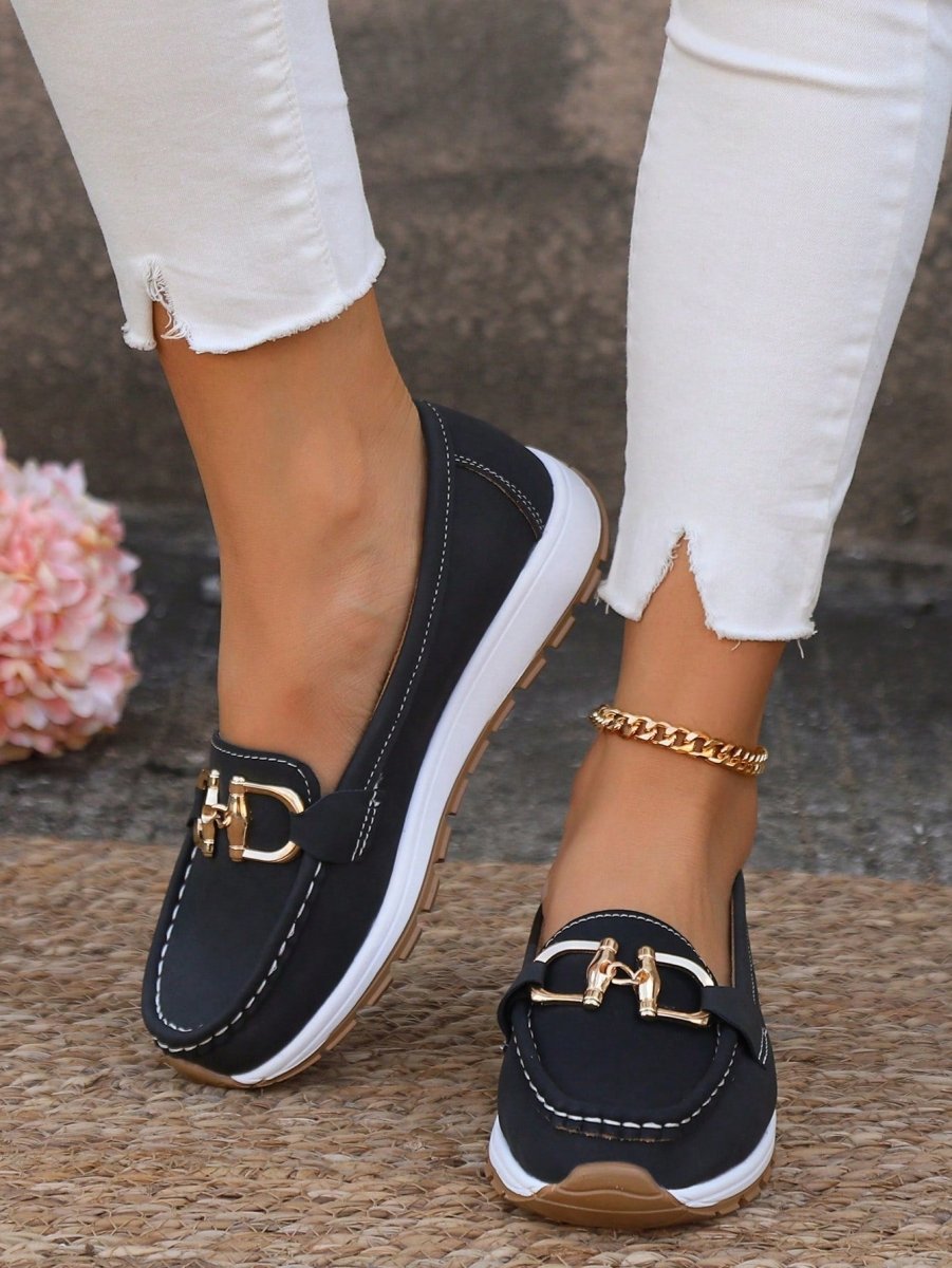 The Amélor – Flat Buckle Loafers