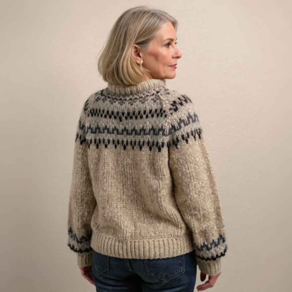 The Elmsvyr – Handcrafted Icelandic Heritage Jumper