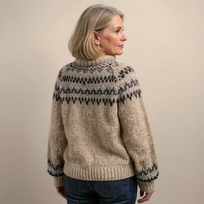 The Elmsvyr – Handcrafted Icelandic Heritage Jumper