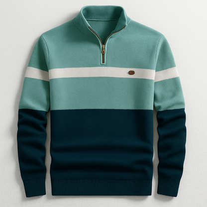 The Calderon – Heritage Quarter-Zip Sweater