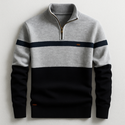 The Calderon – Heritage Quarter-Zip Sweater