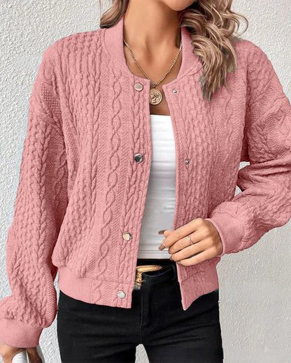 The Novalise – Textured Elegant Cardigan
