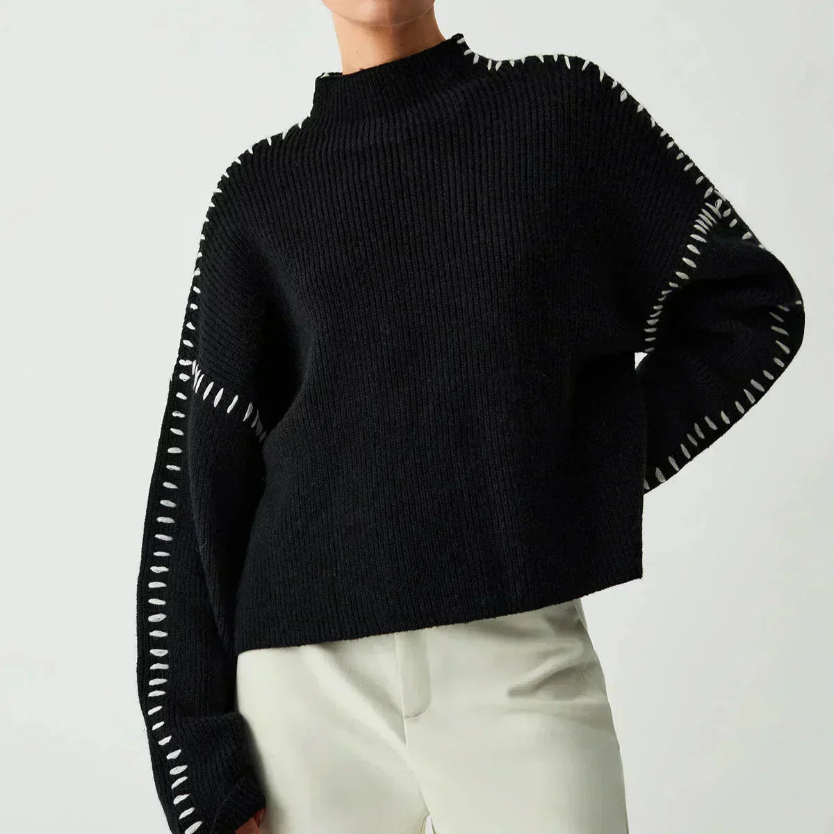 The Amoria – Cozy Wool-Blend Sweater