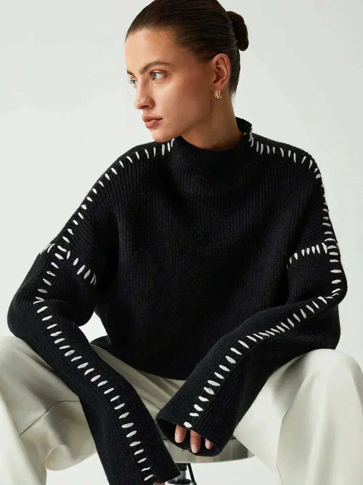 The Amoria – Cozy Wool-Blend Sweater