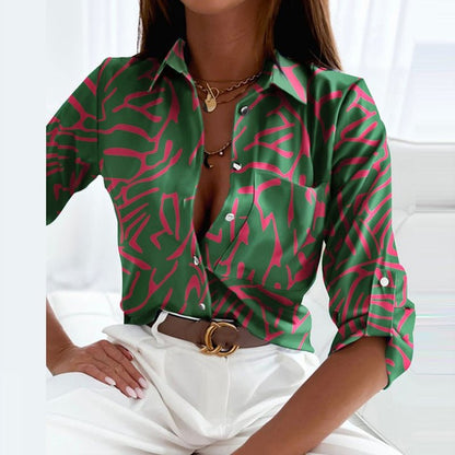 The Maelis – Classic Collared Blouse
