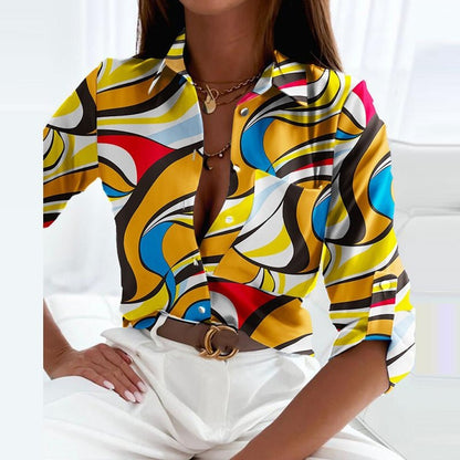 The Maelis – Classic Collared Blouse